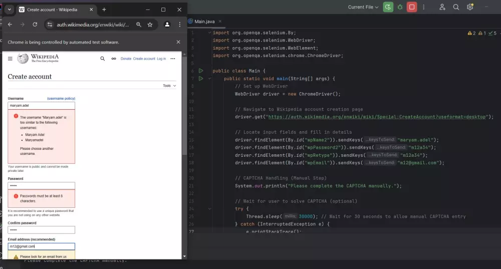 أتمتة اختبارات البرمجيات باستخدام Selenium و Java و TestNG