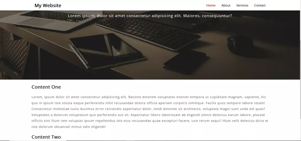 تصميم شريط تنقل ثابت (Sticky Navigation) لموقعك باحترافية