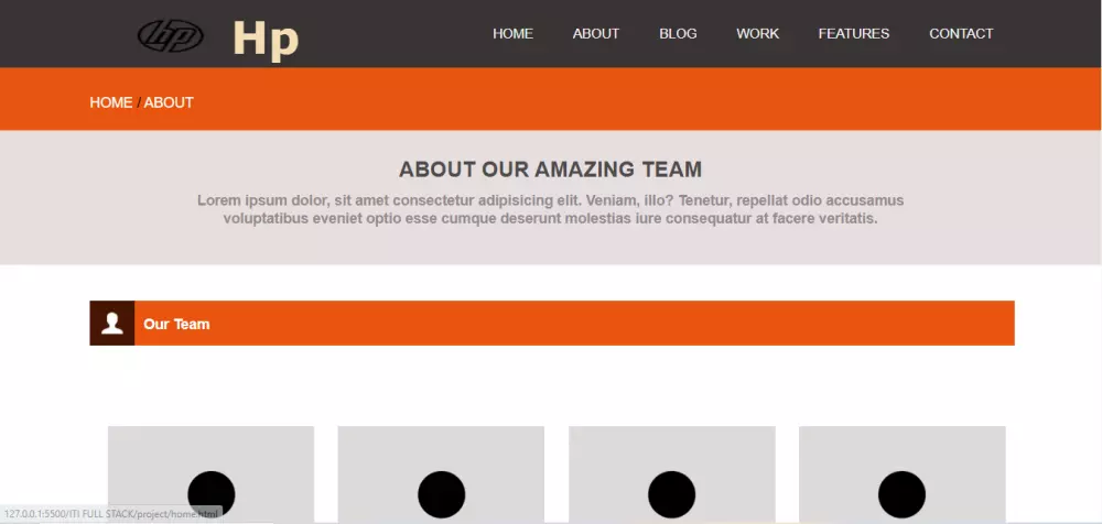 انشاء موقع ويب يحتوى على صفحات مختلفة مثل انشاء بوست صفحة البروفايل وصفحة البوستات