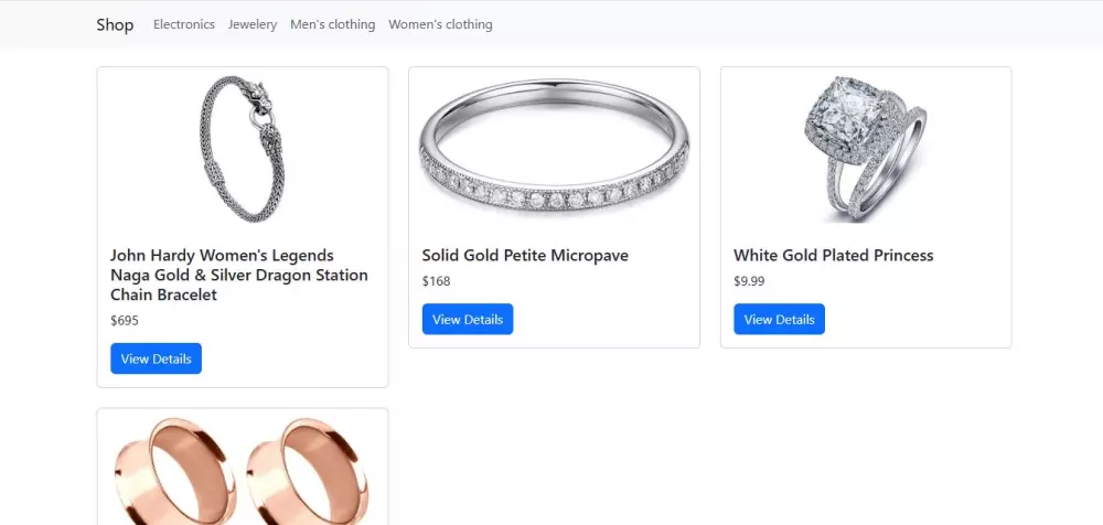 تصميم وتطوير متجر إلكتروني احترافي لعرض المنتجات