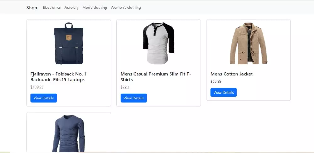 تصميم وتطوير متجر إلكتروني احترافي لعرض المنتجات
