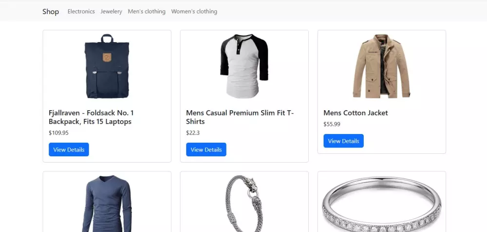 تصميم وتطوير متجر إلكتروني احترافي لعرض المنتجات
