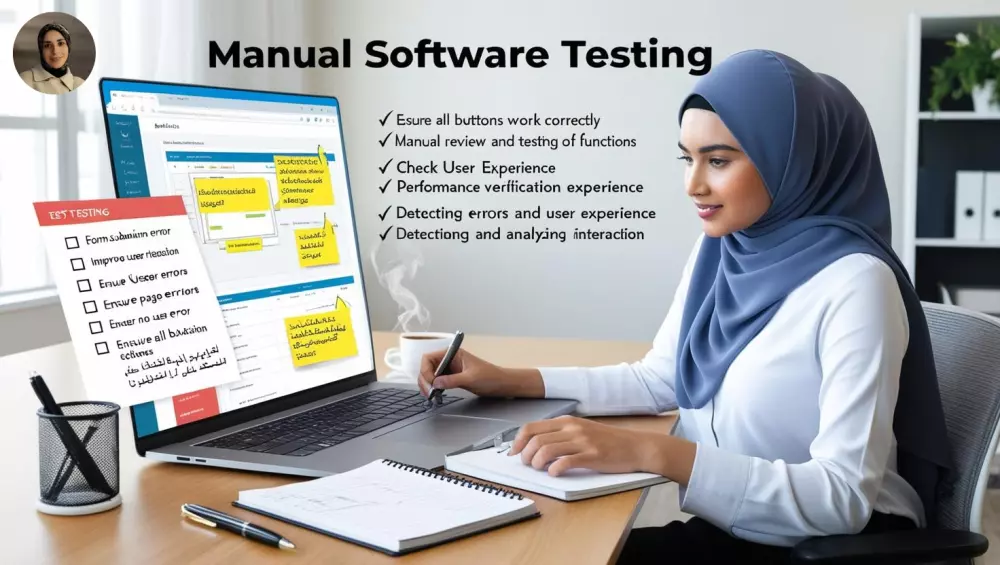 الاختبار اليدوى الشامل لواجهات المواقع الإلكترونية