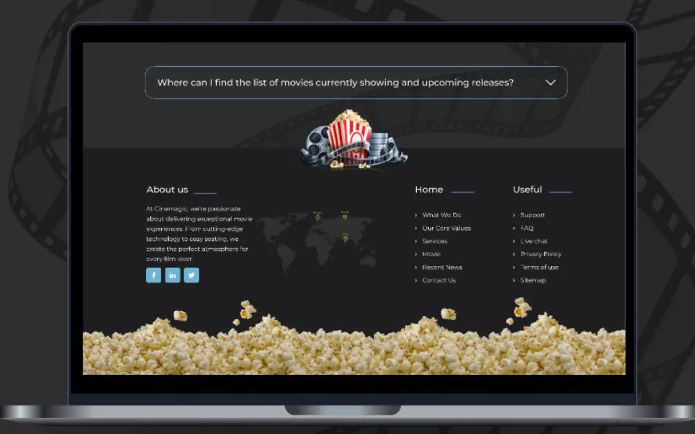 خدمة تصميم  صفحة هبوط (Landing Page) احترافية لجذب العملاء.