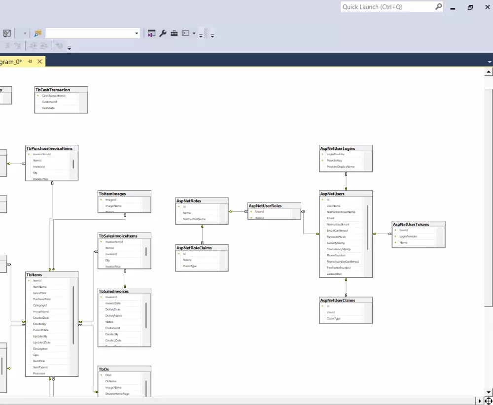 بناء قواعد بيانات sql server