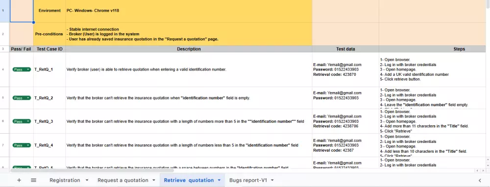 الاختبار اليدوى للمواقع و الصفحات و اكتشاف الأخطاء البرمجية