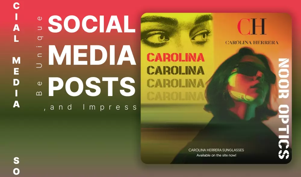 تصميم منشورات، بوسترات السوشيال ميديا (عدد واحد بوستر)