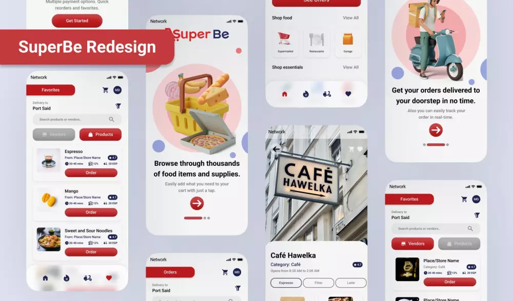 تصميم و تحسين واجهة و تجربة المستخدم UI/UX لتطبيقات الهاتف