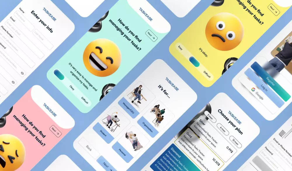 تصميم و تحسين واجهة و تجربة المستخدم UI/UX لتطبيقات الهاتف