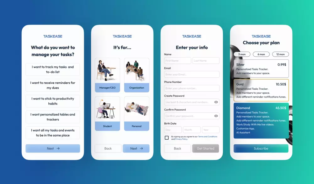تصميم و تحسين واجهة و تجربة المستخدم UI/UX لتطبيقات الهاتف