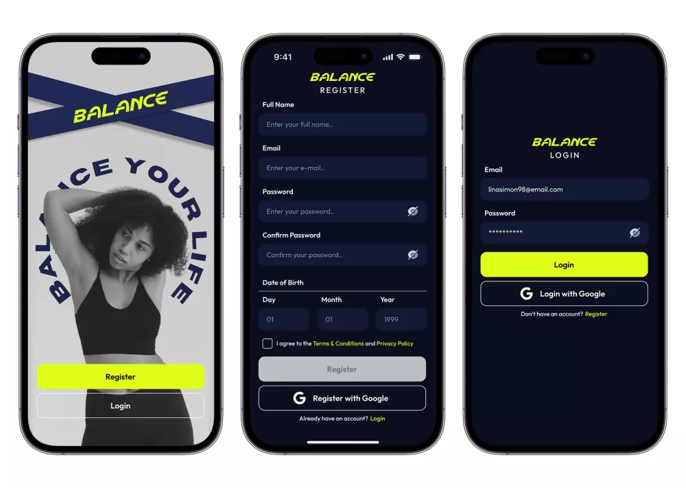تصميم و تحسين واجهة و تجربة المستخدم UI/UX لتطبيقات الهاتف