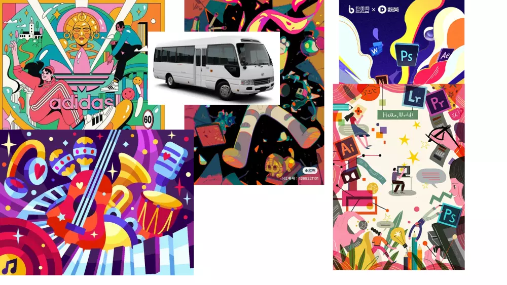 تصميم رسومات فيكتور بأسلوب البوب آرت الإبداعي