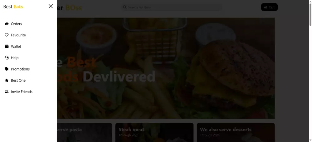 تصميم موقع مطعم احترافي – واجهة جذابة وتجربة مستخدم سلسة