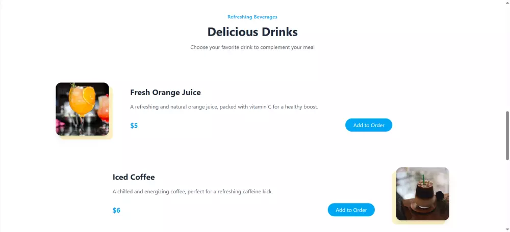 تصميم موقع مطعم احترافي – واجهة جذابة وتجربة مستخدم سلسة