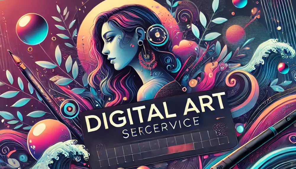 خدمة الرسوم الرقمية والخلفيات الاحترافية