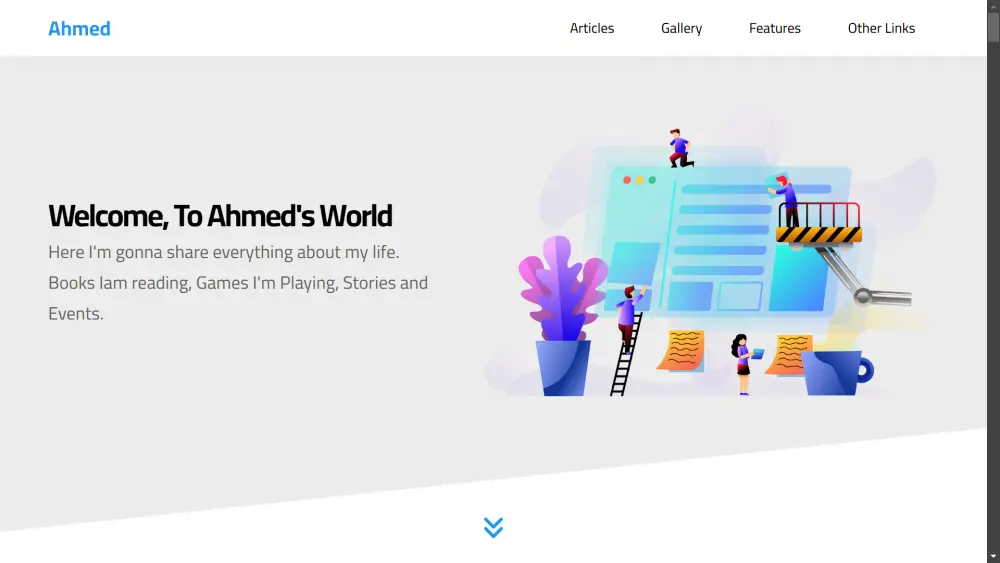 تطوير صفحة هبوط احترافية ومتجاوبة باستخدام Next.js و React