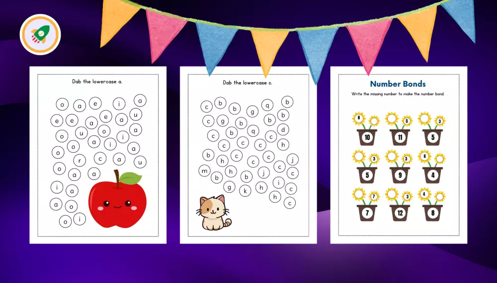 حزمة ضخمة قابلة للتعديل من دفاتر أنشطة الأطفال | أكثر من 800 صفحة جاهزة للطباعة والبيع