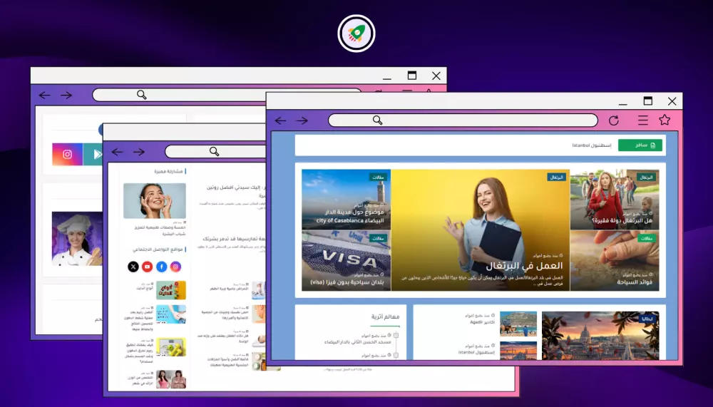 سأنشئ لك مدونة بلوجر احترافية باللغة العربية أو الإنجليزية جاهزة للنشر