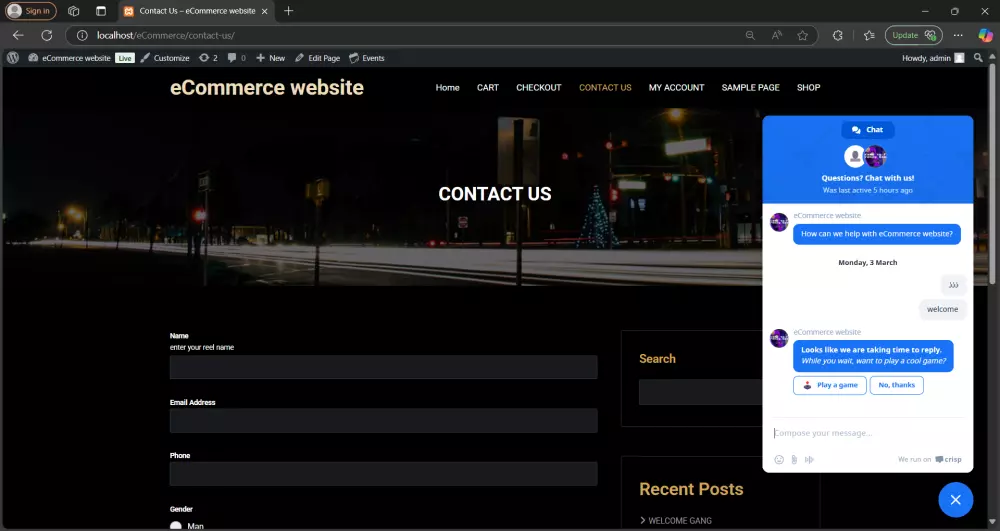 تصميم وإنشاء متجر إلكتروني احترافي ووكومرس (WooCommerce) متكامل