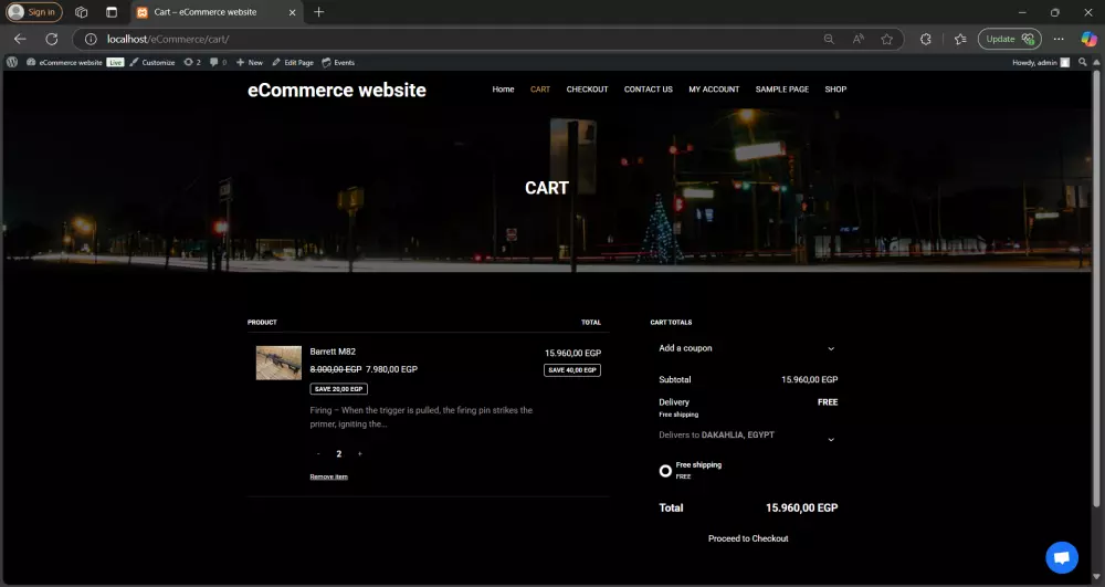 تصميم وإنشاء متجر إلكتروني احترافي ووكومرس (WooCommerce) متكامل