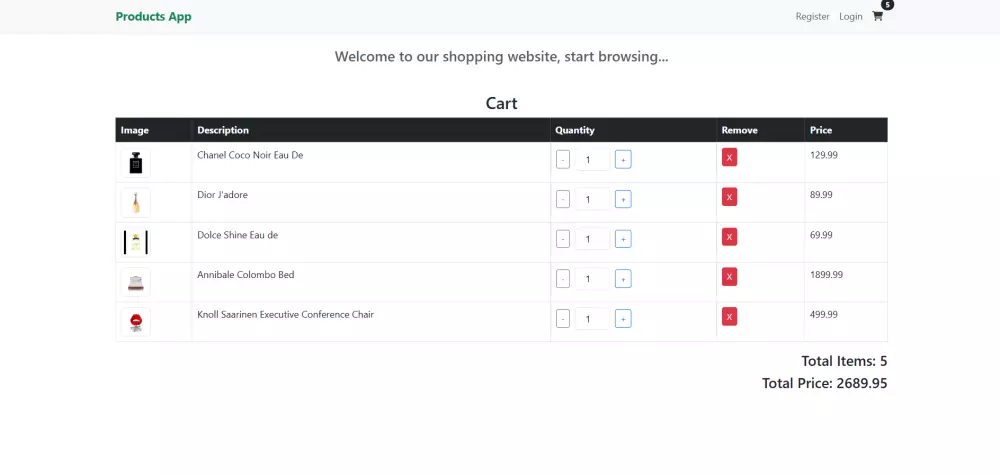 منصة متكاملة لعرض وشراء المنتجات باستخدام Angular
