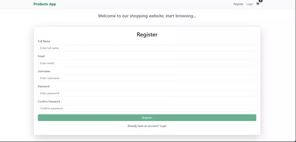 منصة متكاملة لعرض وشراء المنتجات باستخدام Angular