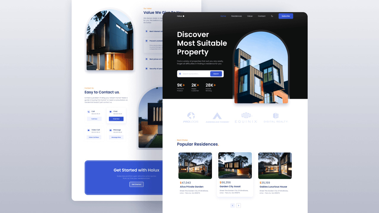 تصميم صفحة هبوط مناسبة لمشروعك الخاص (Landing page)