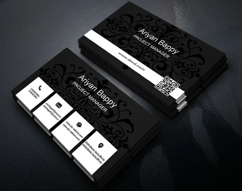 تصميم بطاقة عمل business card إحترافية