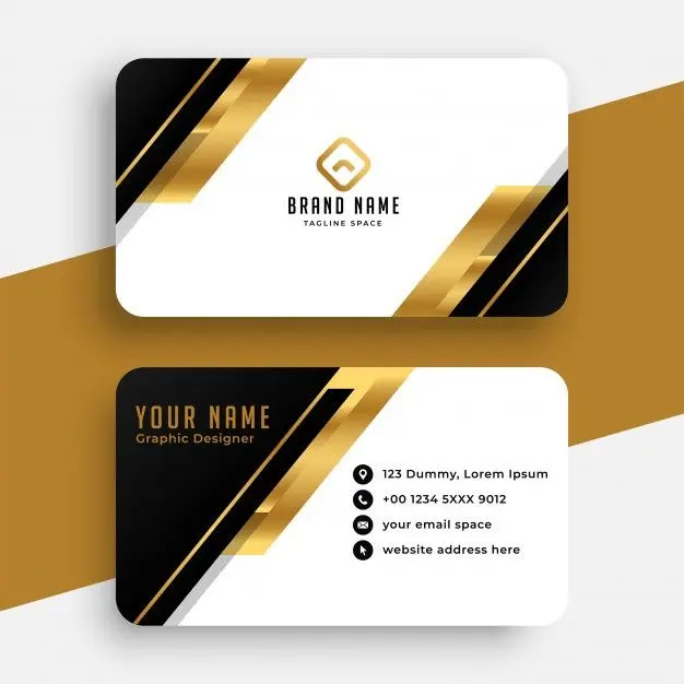 تصميم بطاقة عمل business card إحترافية