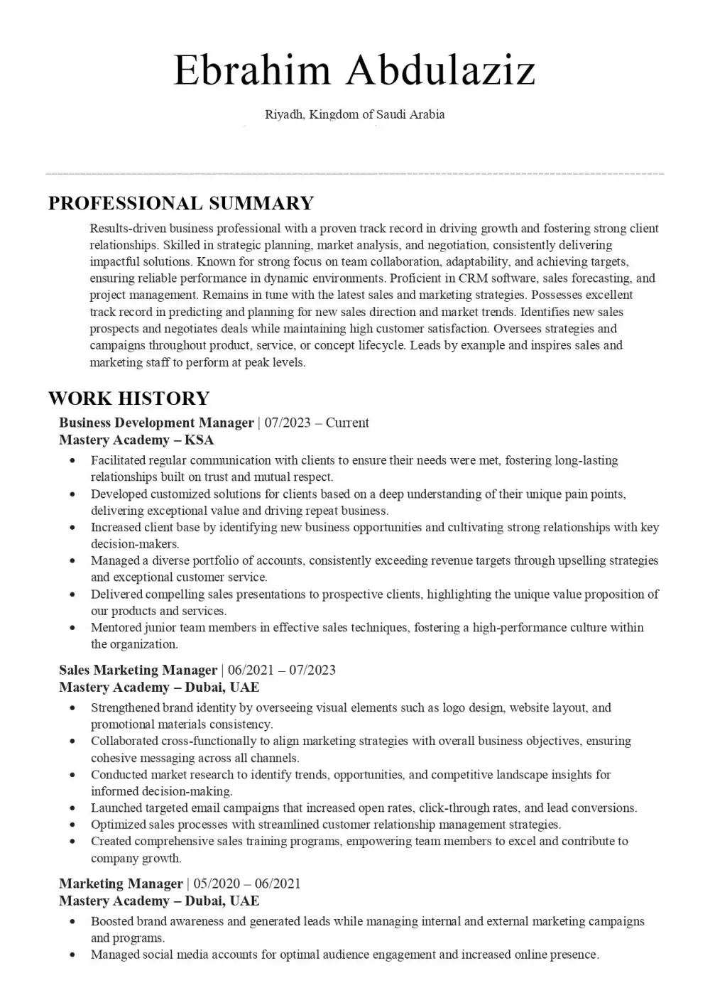 كتابة سيرة ذاتية موافقة لمعايير ATS وخطاب تغطية بشكل احترافي