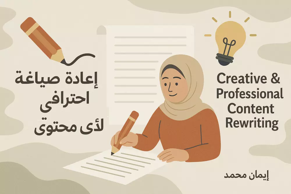 🌟 إعادة صياغة احترافية للنصوص بالعربية والإنجليزية 🌟