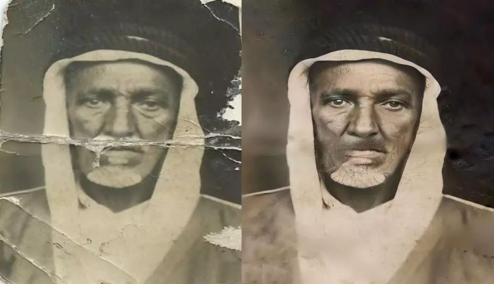 🎨 تلوين وترميم الصور القديمة – استعد أجمل الذكريات! 🖼️