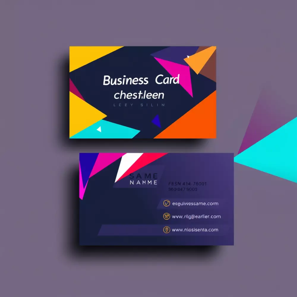 **خدمة تصميم بطاقة عمل احترافية (Business Card Design)**