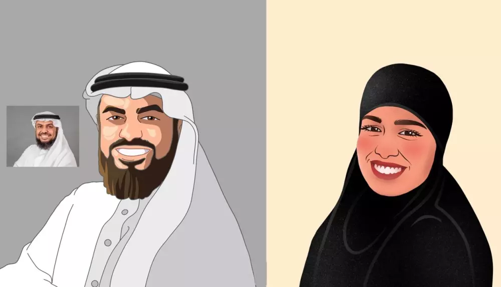 تحويل الصور الشخصية إلى كرتون | فيكتور | رسم بالرصاص بجودة عالية