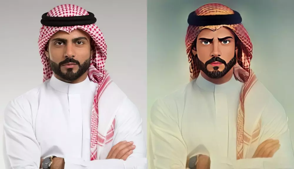 تحويل الصور الشخصية إلى كرتون | فيكتور | رسم بالرصاص بجودة عالية