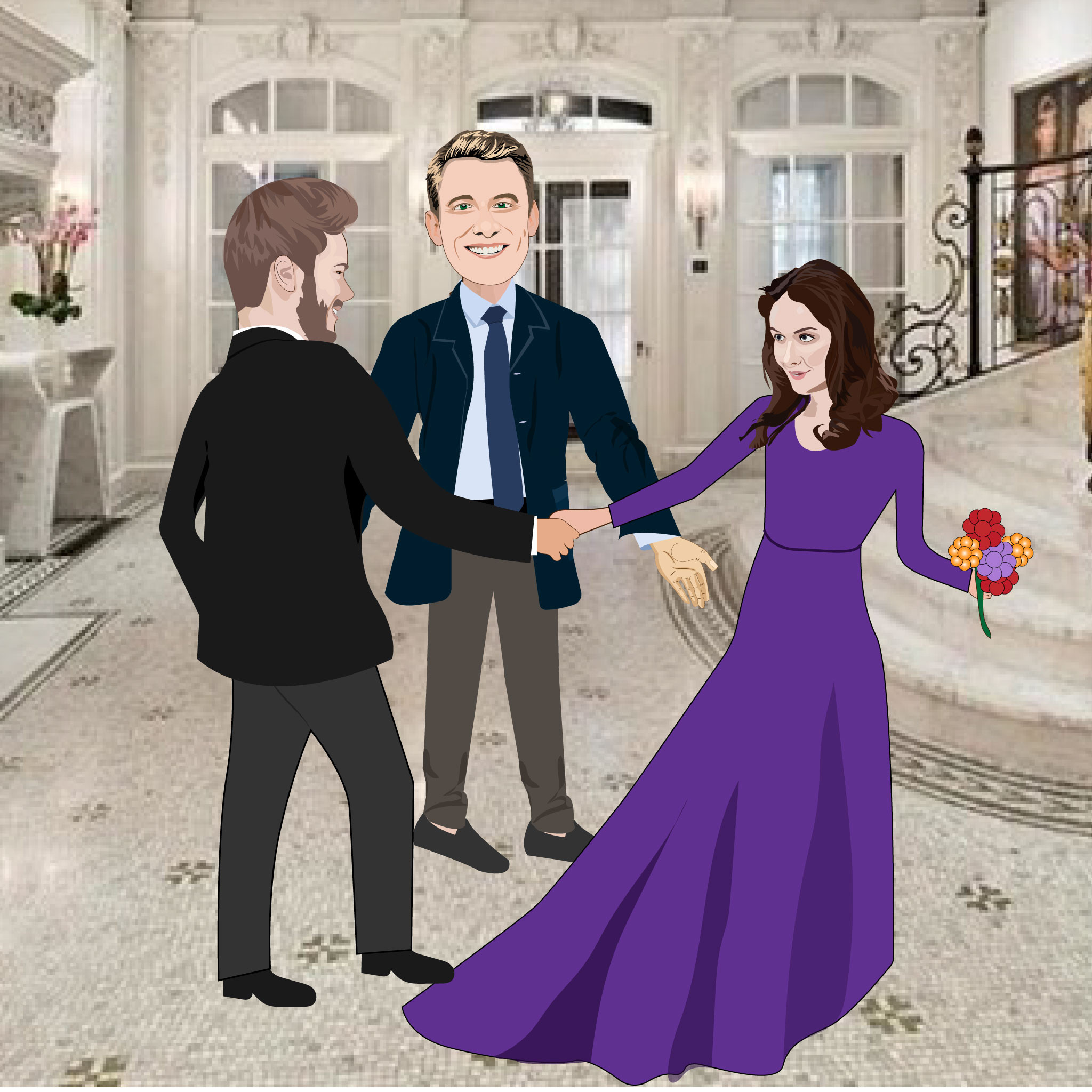 رسم كاريكاتير و رسم شخصيات كرتونية