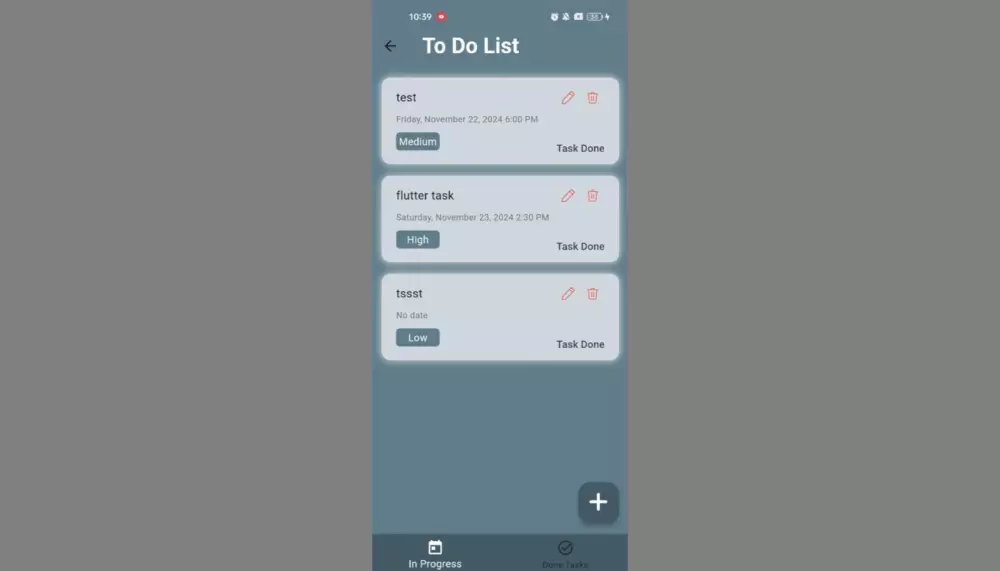 تصميم تطبيق To-Do List باستخدام Flutter
