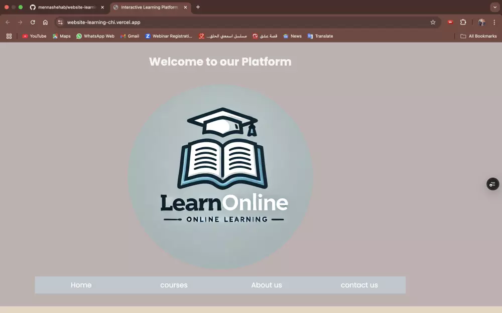 أقدم خدمة تطوير الواجهات الأمامية (Front-End)