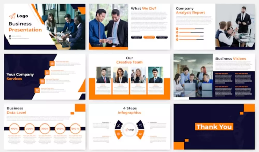 تصميم ١٠ شرائح بوربوينت تصميم احترافي
