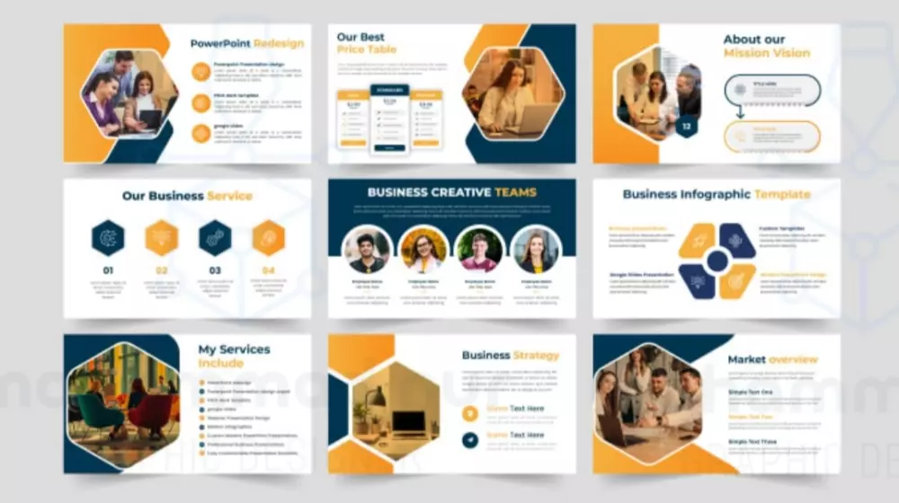 تصميم ١٠ شرائح بوربوينت تصميم احترافي