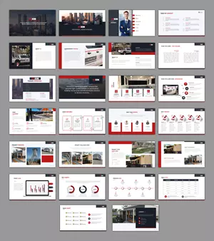 تصميم ١٠ شرائح بوربوينت تصميم احترافي