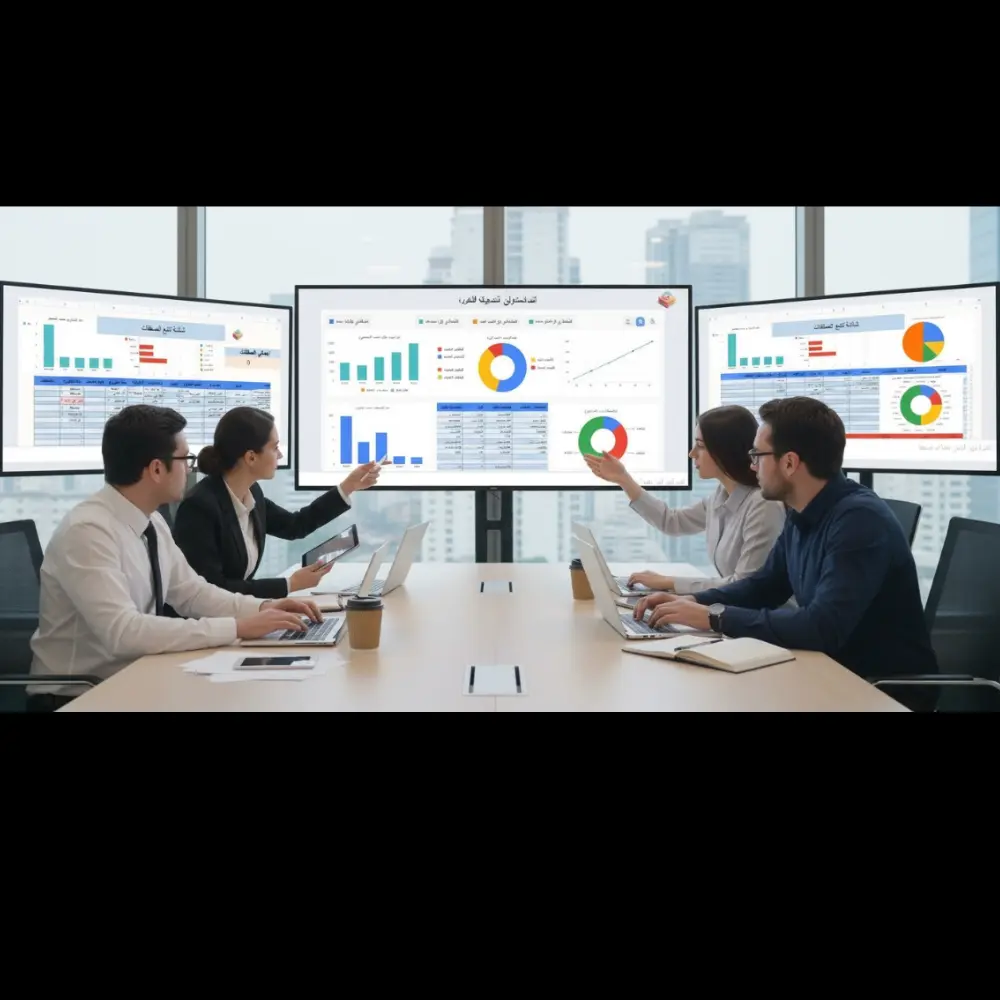 نظام CRM مصغّر احترافي بإكسيل لإدارة العملاء والمشاريع والمهام