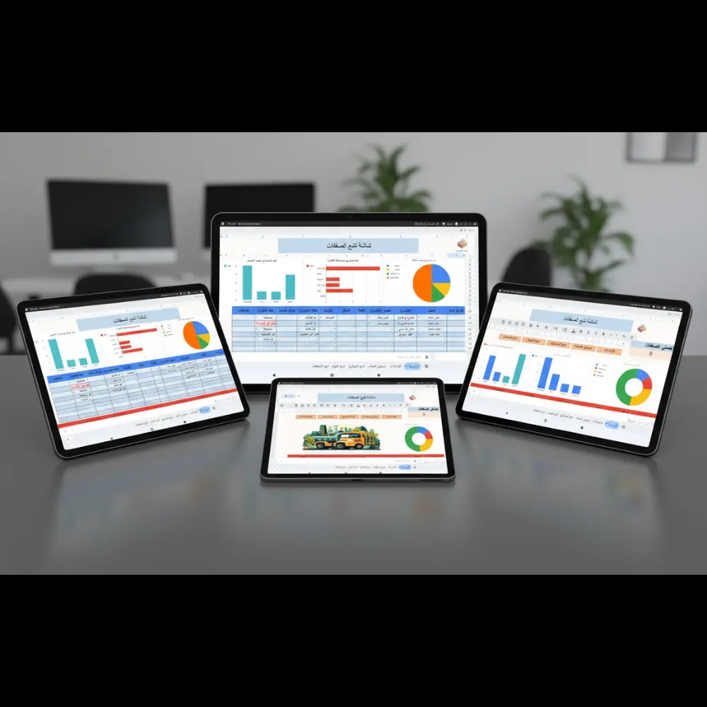 نظام CRM مصغّر احترافي بإكسيل لإدارة العملاء والمشاريع والمهام