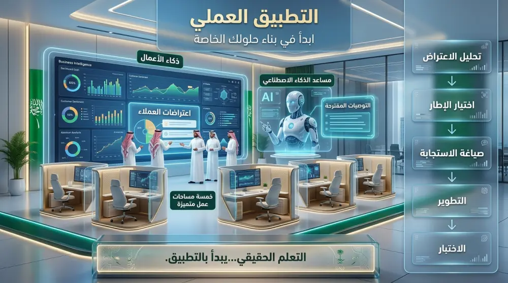 الرد على اعتراضات العملاء باستخدام الذكاء الاصطناعي (AI)
