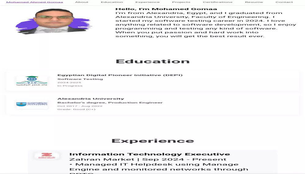 تصميم وبرمجة موقع إلكتروني احترافي - Website Design & Development