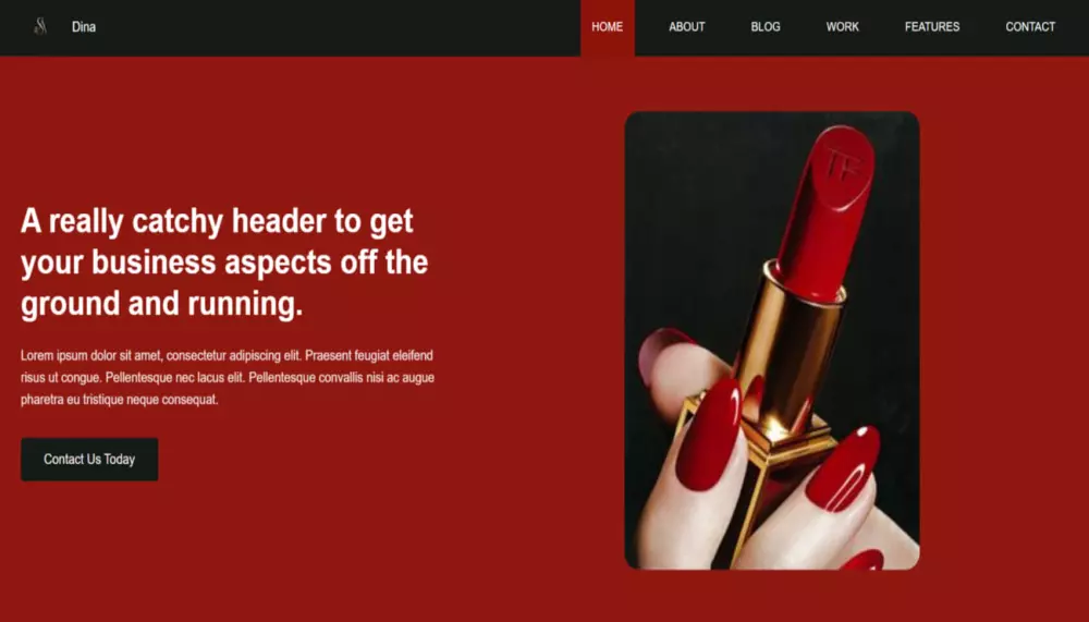 إنشاء موقع إلكتروني من 3 صفحات