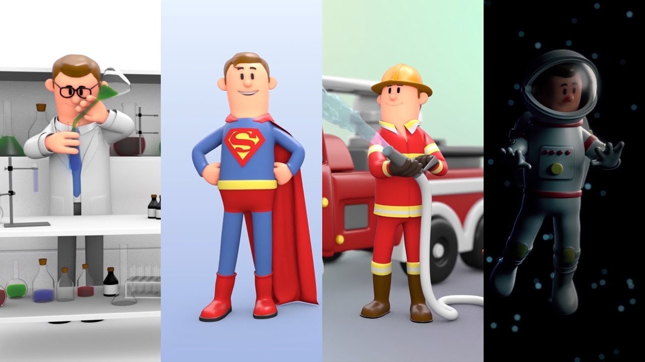 تصميم فيديو بطريقه احترافية 3D انيميشن