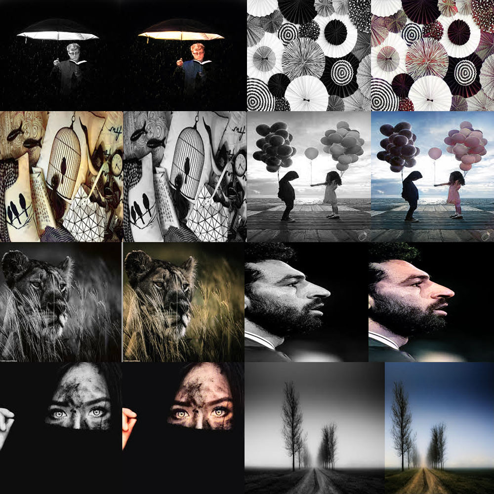 ساقوم بتلوين اي صورة ابيض واسود بطريقه دقيقه