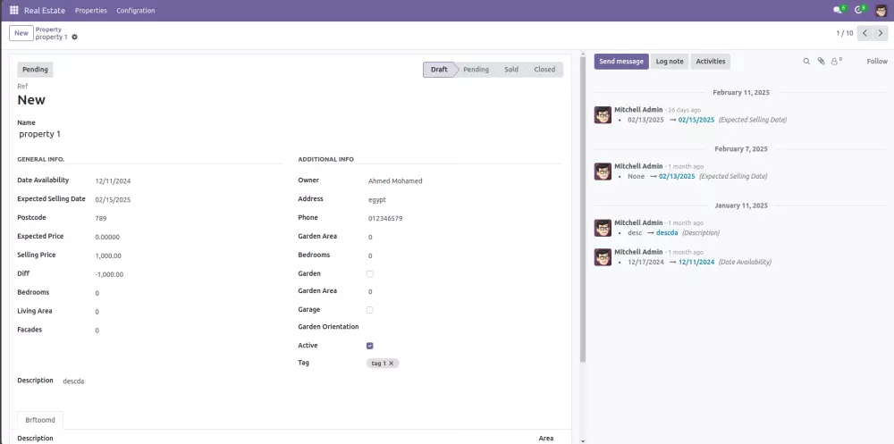 تطوير وتخصيص أنظمة Odoo ERP