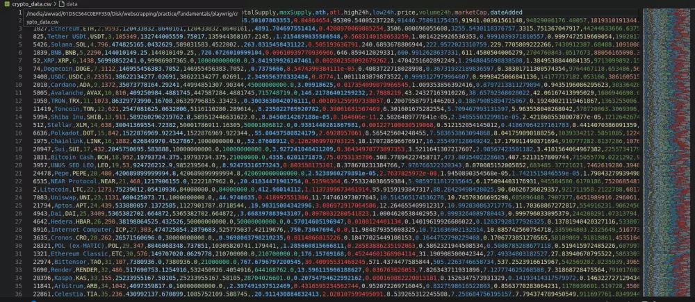 خدمة استخراج البيانات (Web Scraping) من المواقع الإلكترونية